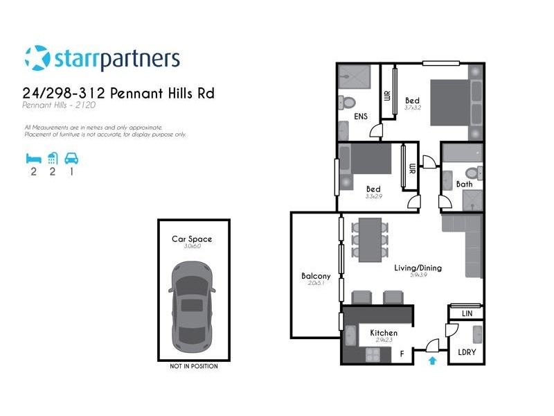 24/298 Pennant Hills Road, Pennant Hills NSW 2120 Floorplan
