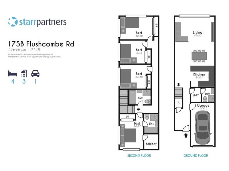175B Flushcombe Road, Blacktown NSW 2148 Floorplan