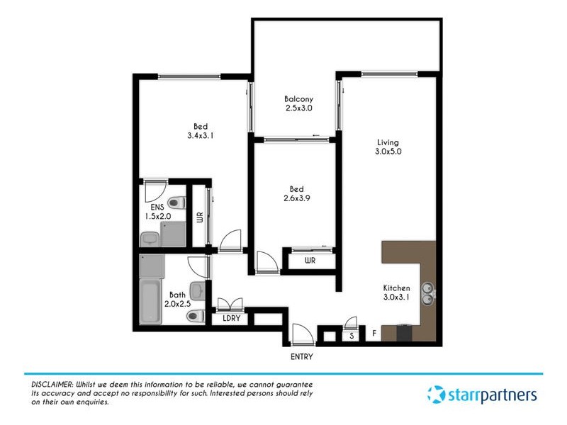 6/31 Third Avenue, Blacktown NSW 2148 Floorplan