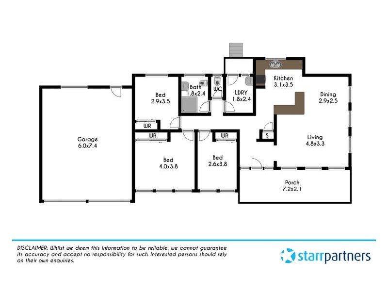 1 Adcoch Place, Bidwill NSW 2770 Floorplan
