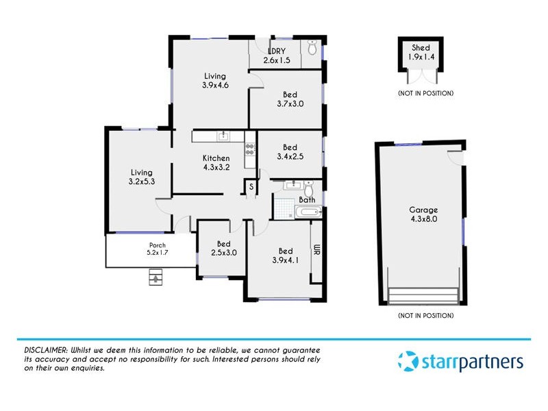 20 Elebana Street, Colyton NSW 2760 Floorplan