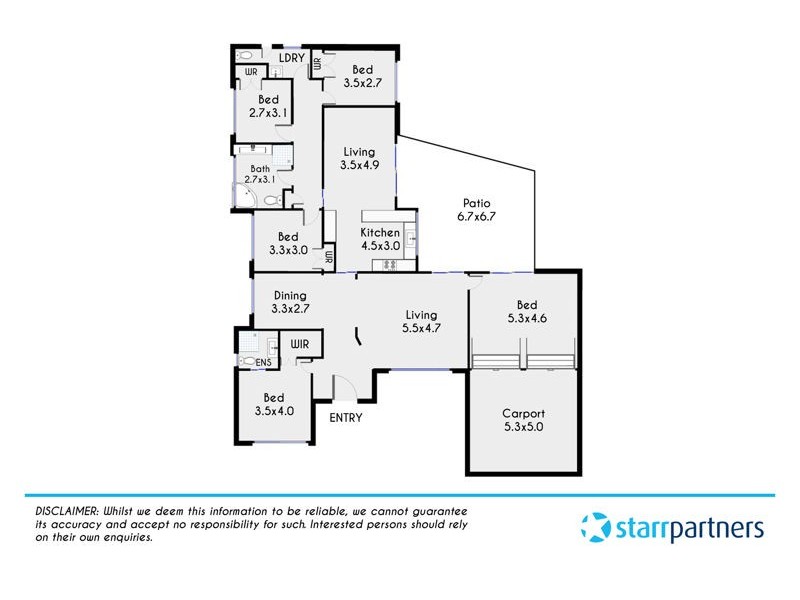 71 Minchin Drive, Minchinbury NSW 2770 Floorplan