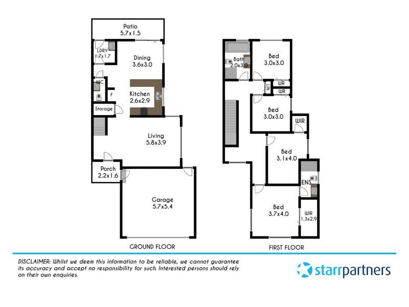 3/14 O’Brien Street, Mount Druitt NSW 2770 Floorplan
