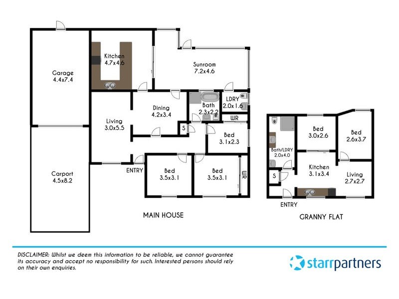 16 Orion Street, Rooty Hill NSW 2766 Floorplan