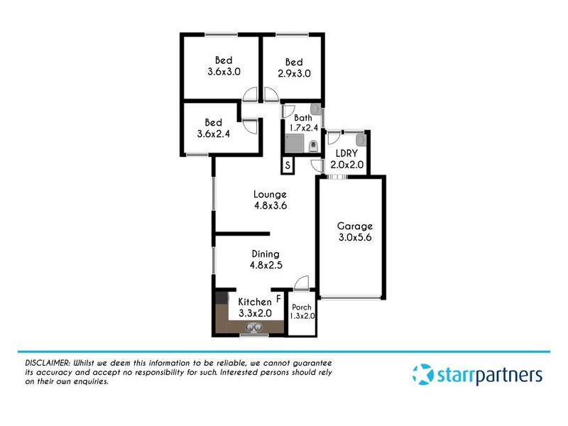 4/23 Walter Street, Kingswood NSW 2747 Floorplan