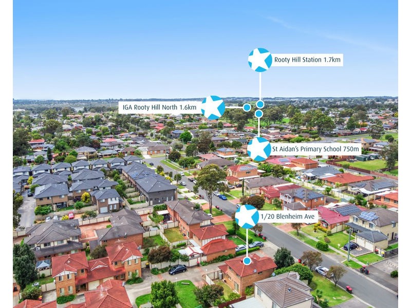 1/20 Blenheim Avenue, Rooty Hill NSW 2766