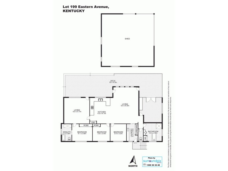 29 Eastern Ave, Kentucky NSW 2354 Floorplan