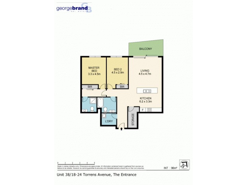 38/18-24 Torrens Avenue, The Entrance NSW 2261 Floorplan