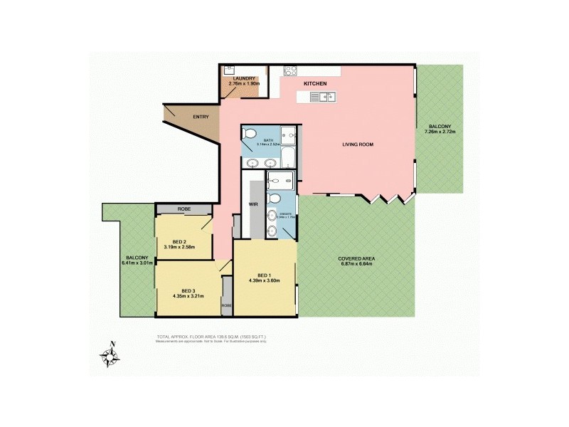 3/1 Hutton Road, The Entrance North NSW 2261 Floorplan