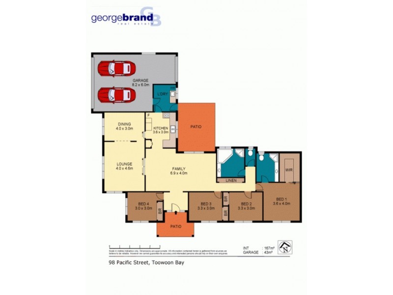 98 Pacific Street, Toowoon Bay NSW 2261 Floorplan
