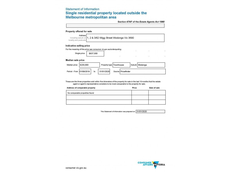 1, 2 & 3, 62 Wigg Street, Wodonga VIC 3690