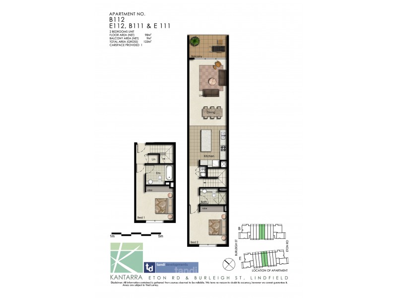 E112/1-3 Eton Road, Lindfield NSW 2070 Floorplan
