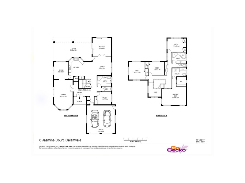 8 Jasmine Court, Calamvale QLD 4116 Floorplan