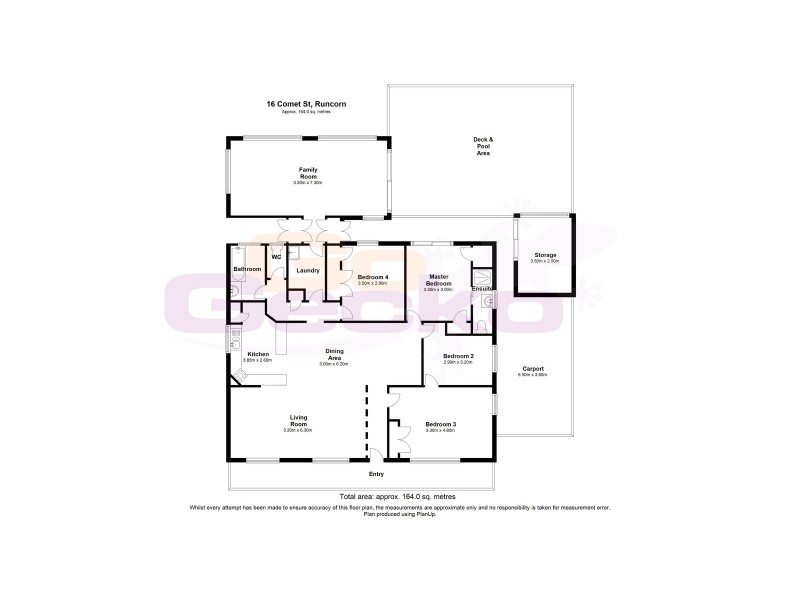 16 Comet Street, Runcorn QLD 4113 Floorplan