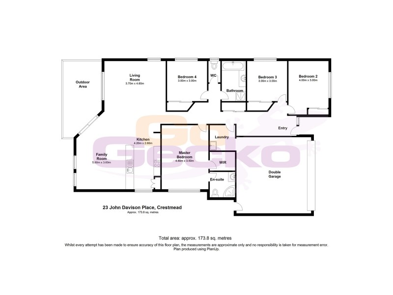 23 John Davison Place, Crestmead QLD 4132 Floorplan