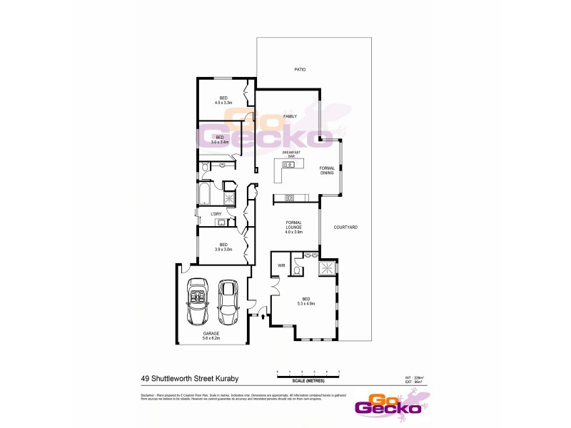 49 Shuttleworth Street, Kuraby QLD 4112 Floorplan