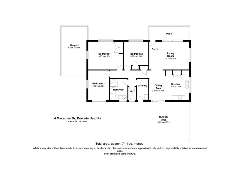 4 Macauley Drive, Boronia Heights QLD 4124 Floorplan