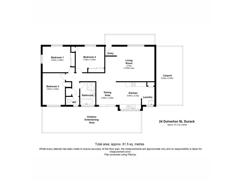 24 Dulverton Street, Durack QLD 4077 Floorplan