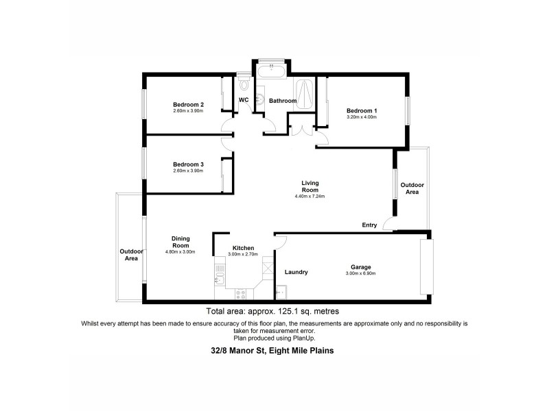 32/8 Manor Street, Eight Mile Plains QLD 4113 Floorplan