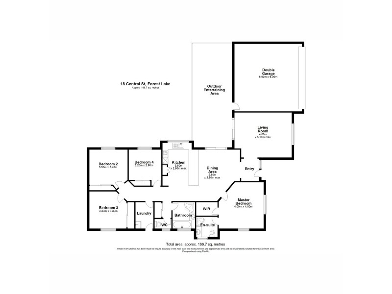 18 Central Street, Forest Lake QLD 4078 Floorplan
