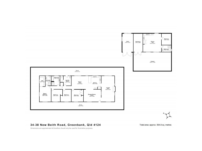 34-38 New Beith Road, Greenbank QLD 4124 Floorplan