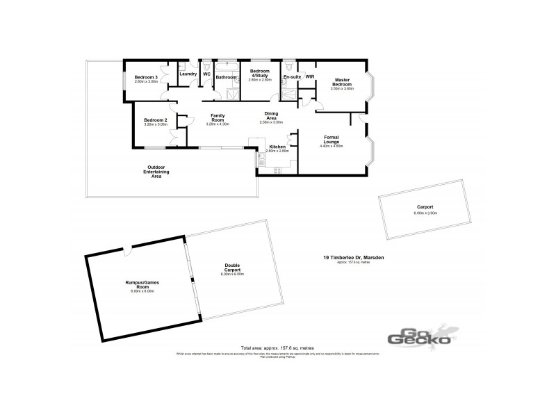 19 Timberlee Drive, Marsden QLD 4132 Floorplan