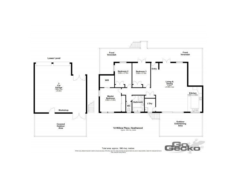 14 Willow Place,, Heathwood QLD 4110 Floorplan