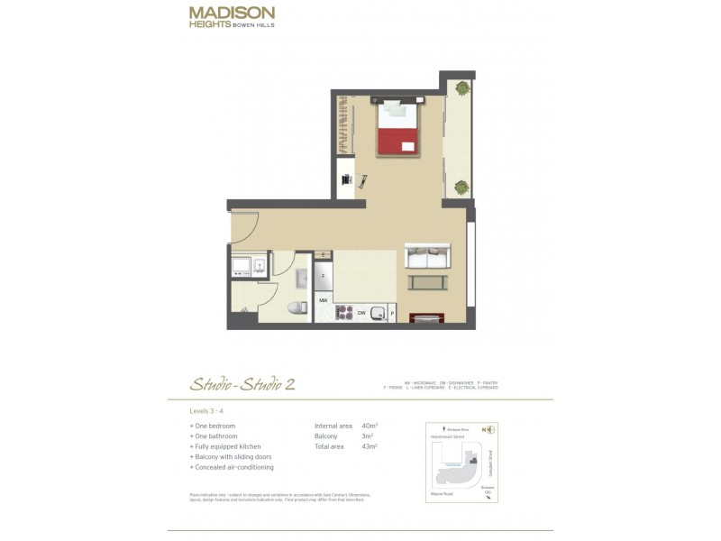 S1/35 Campbell Street, Bowen Hills QLD 4006 Floorplan
