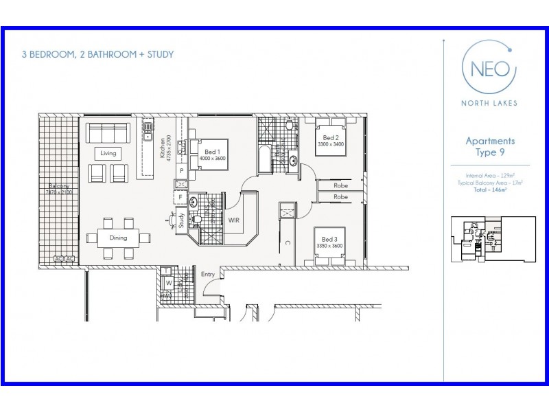 42/3 MCLENNAN COURT, North Lakes QLD 4509 Floorplan