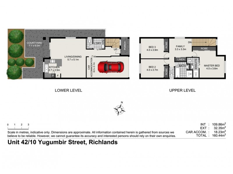 42/10 YUGUMBIR STREET, Richlands QLD 4077 Floorplan