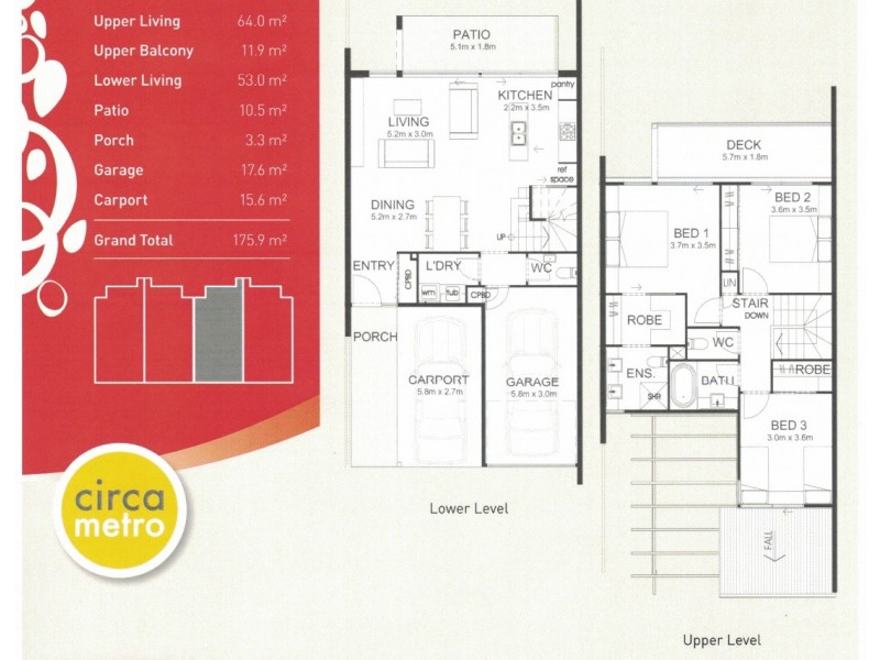 64/34 O’Doherty Circuit, Nudgee QLD 4014 Floorplan