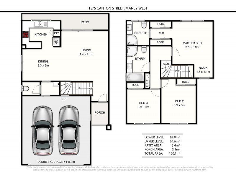 13/6 Canton Court, Manly West QLD 4179 Floorplan