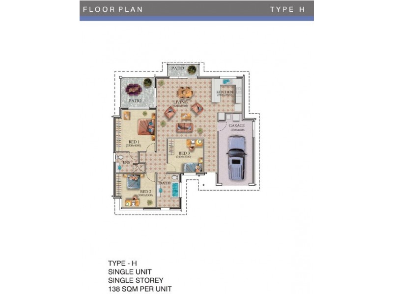 29/21 Tripcony Place, Wakerley QLD 4154 Floorplan