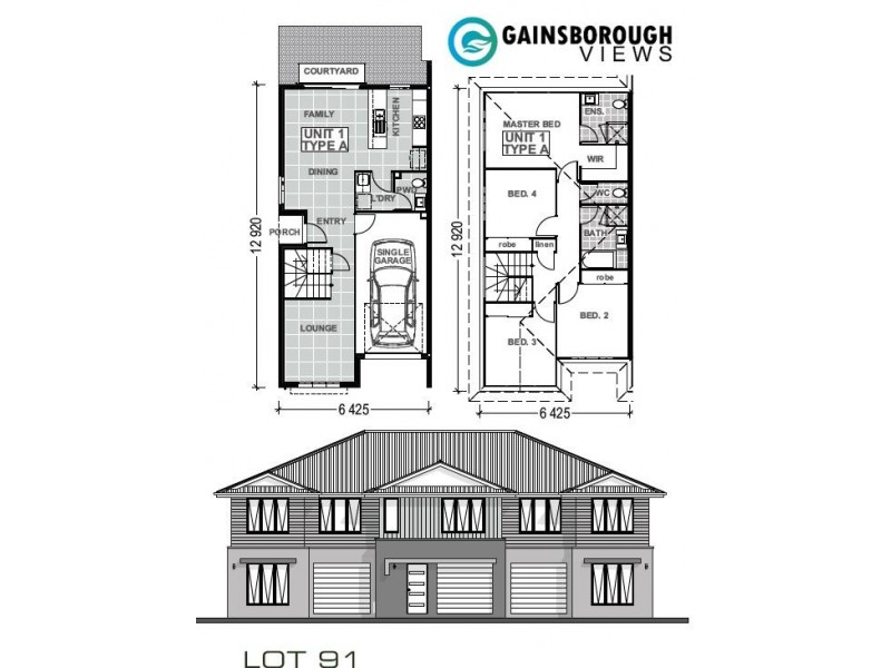 91/370 Gainsborough Drive, Pimpama QLD 4209 Floorplan