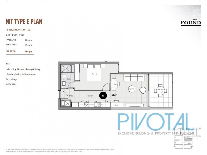 5011/8 Holden Street, Woolloongabba QLD 4102 Floorplan