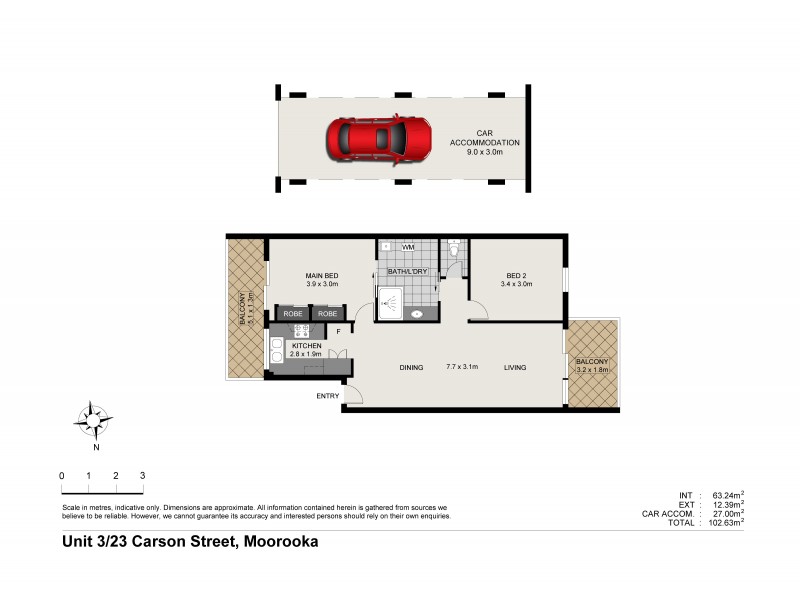 3/23 Carson Street, Moorooka QLD 4105
