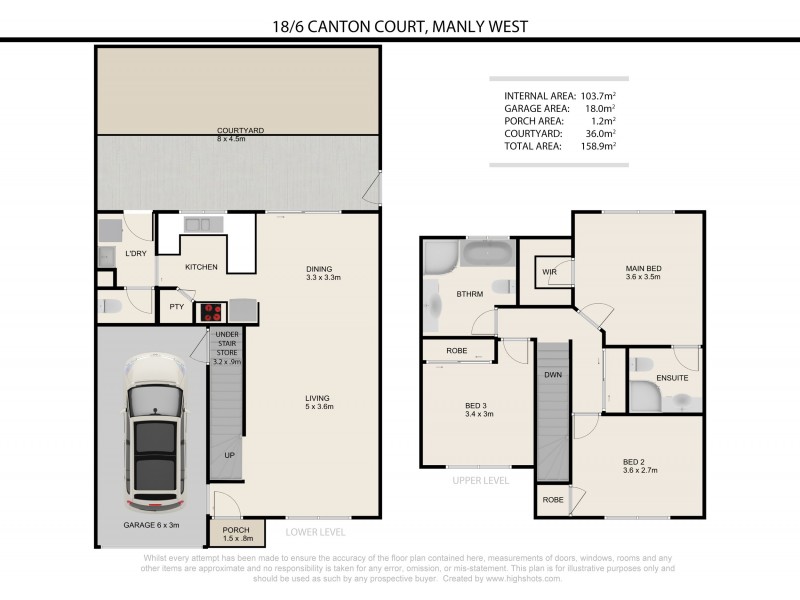18/6 Canton Court, Manly West QLD 4179 Floorplan