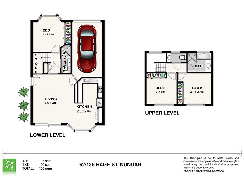 18/135 Bage Street, Nundah QLD 4012 Floorplan