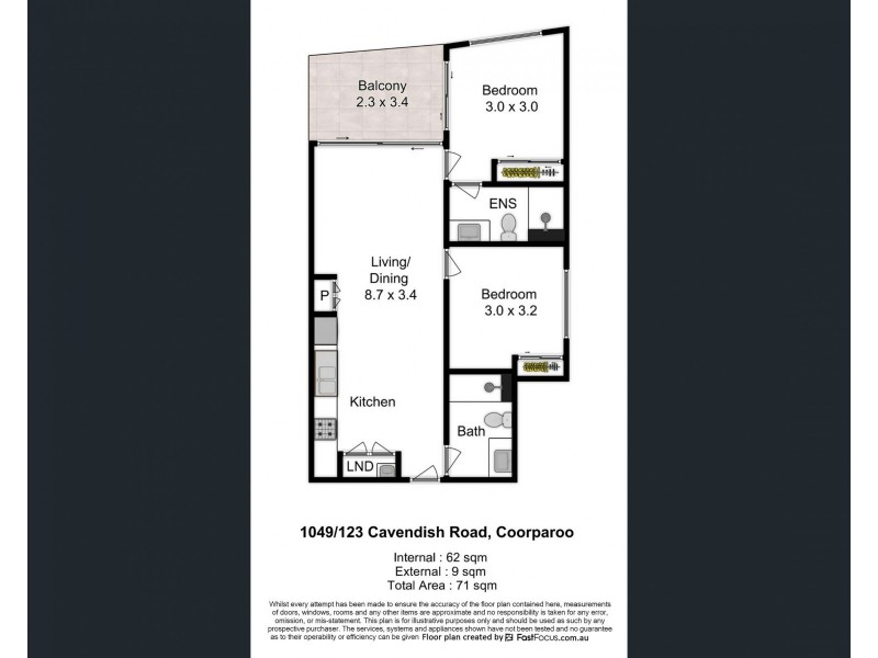 1079/123 Cavendish Road, Coorparoo QLD 4151