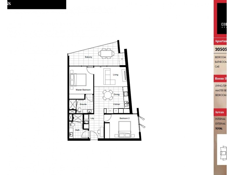 21105/300 Old Cleveland Rd, Coorparoo QLD 4151 Floorplan