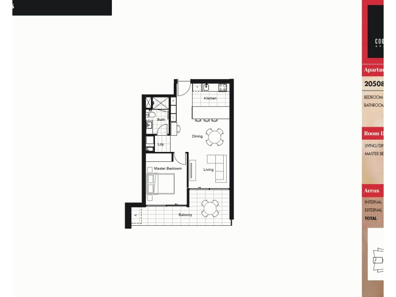 20608/300 Old Cleveland Road, Coorparoo QLD 4151 Floorplan