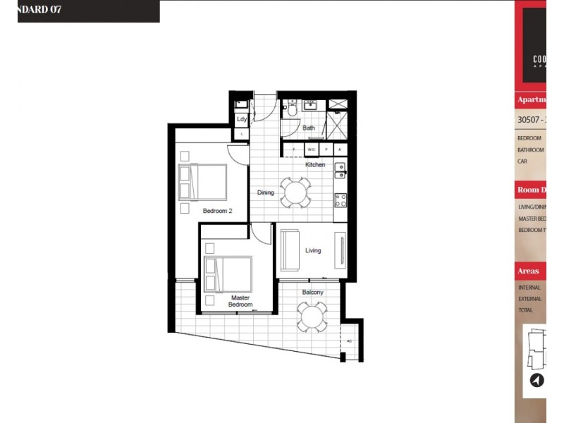 30807/300 OLD CLEVELAND ROAD, Coorparoo QLD 4151 Floorplan