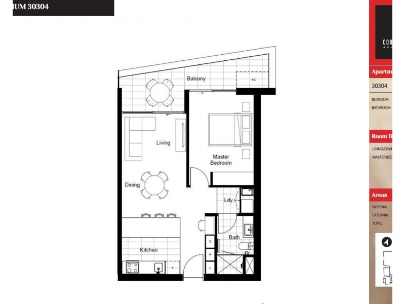 30304/300 Old Cleveland Road, Coorparoo QLD 4151 Floorplan