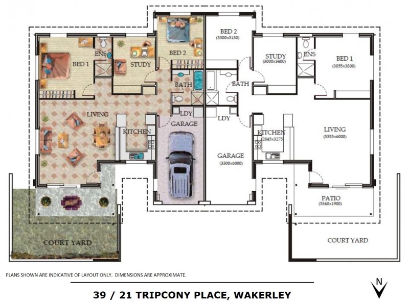 39/21 Tripcony Place, Wakerley QLD 4154 Floorplan