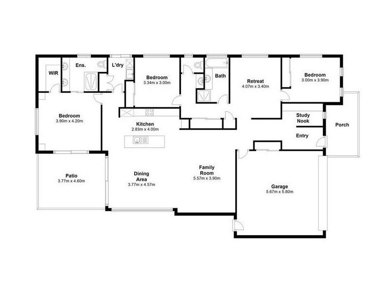 17 Allchin Court, Warner QLD 4500 Floorplan
