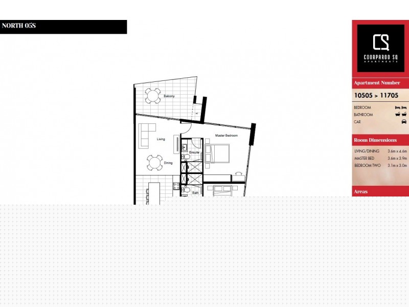 11005/300 Old Cleveland rd, Coorparoo QLD 4151 Floorplan