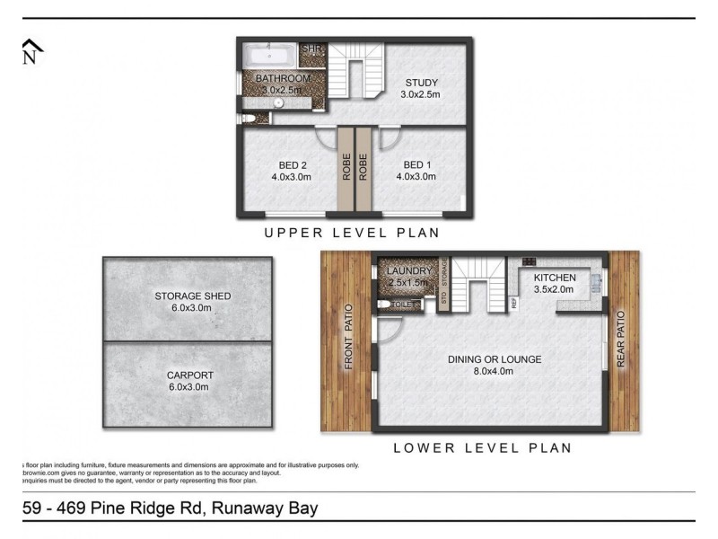 59/469 Pine Ridge Road, Runaway Bay QLD 4216 Floorplan