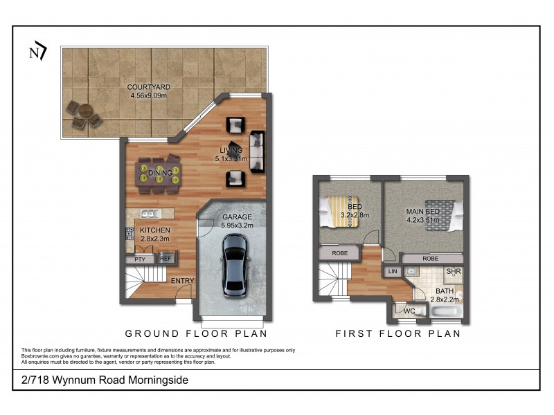 2/718 Wynnum Road, Morningside QLD 4170 Floorplan