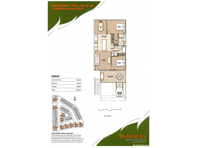 Two Livings/U63 / 123 Barrack Road, Cannon Hill QLD 4170