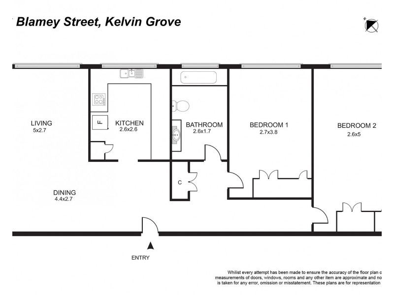 2/16 Blamey Street, Kelvin Grove QLD 4059